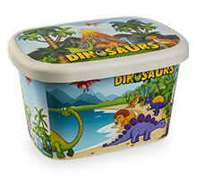1067-8-Box deco sa točkićima-Dino 500L