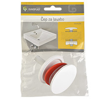 1339-Čep za lavabo beli
