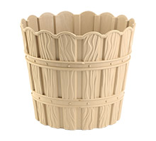 v1050-Saksija Bambu 10l tr A