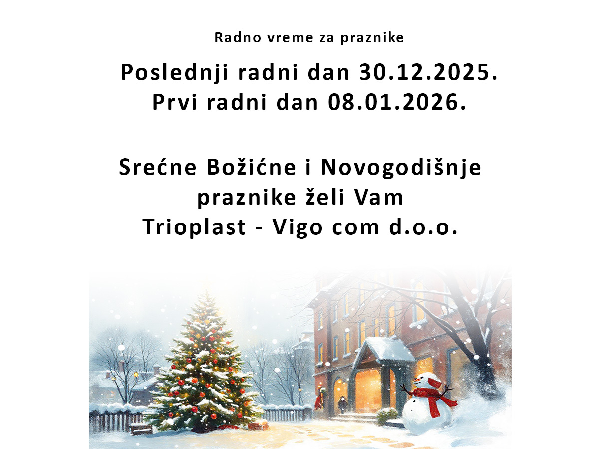 praznična poruka vezana za neradne dane